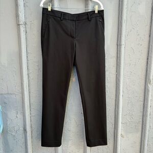 Ministry of Supply black poly pants, size 8